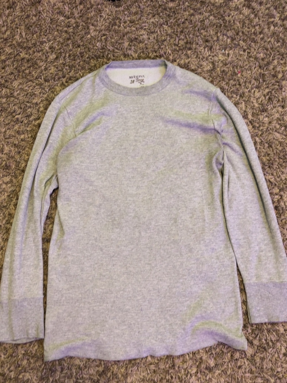 Mossimo Supply Co. Light Gray Crewneck Pullover